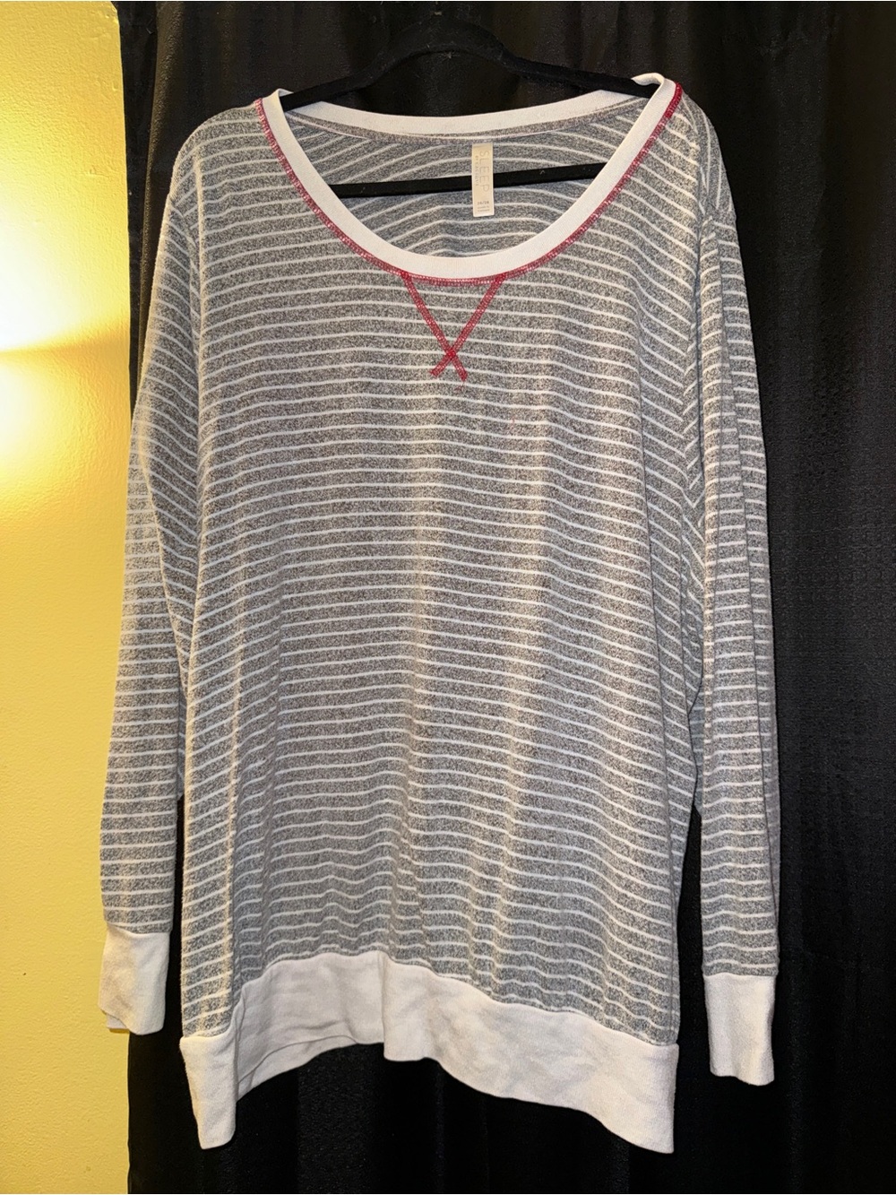 Striped Lightweight sleep wear top